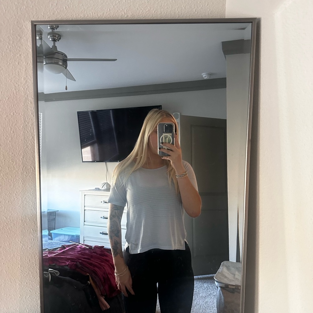 Cute cropped Nike workout top